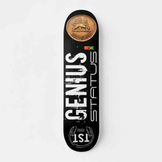 Skateboard GÉNIE STATUS Skateboard, pont de 7 ¾ po (Devant)
