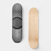 Skateboard geometric  negative skate (Recto)