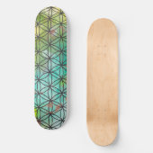 Skateboard Géométrie sacrée (Recto)