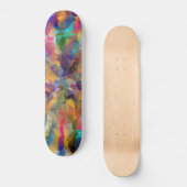 Skateboard Géométrique (Recto)