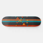 Skateboard Géométrique sud-ouest (Horz)