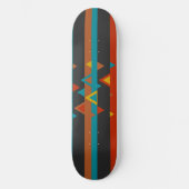 Skateboard Géométrique sud-ouest (Recto)