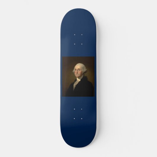 Skateboard George Washington 1er président américain par Stua (Recto)