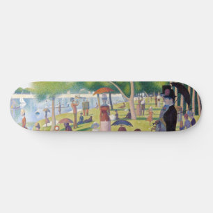 Skateboard Georges Seurat - Un dimanche après-midi à l'Île de