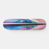 Skateboard Georgia O'Keeffe, Lake George Reflection (1921) (Horz)