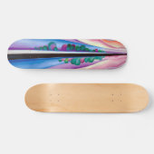 Skateboard Georgia O'Keeffe, Lake George Reflection (1921) (Horz)