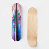 Skateboard Georgia O'Keeffe, Lake George Reflection (1921) (Recto)