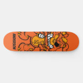Skateboard Gepersonaliseerd Sinaasappel Ted Zombie (Horizontaal)