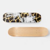 Skateboard Girafe, Carly Renee (Horz)