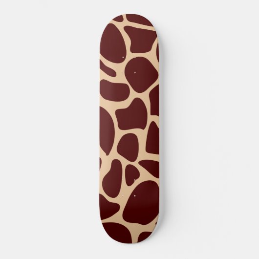 Skateboard Girafe Pattern (Recto)