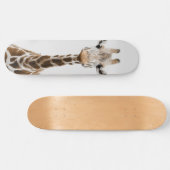 Skateboard Giraffe mignonne 1 #animal#art (Horz)