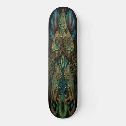 Skateboard Girl Fairy Gold Frogs (Recto)