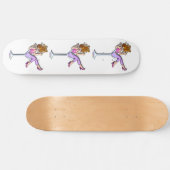 Skateboard - Girl in a Martini Glass, Lil Red (Horizontaal)