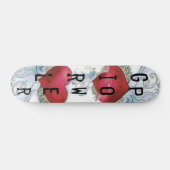 Skateboard Girl Power - (Horz)