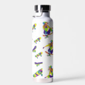 Skateboard Girl Waterfles (Rechts)