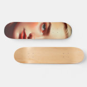 Skateboard Girl with blue eyes (Horz)