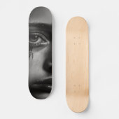 Skateboard Girl with tears (Recto)