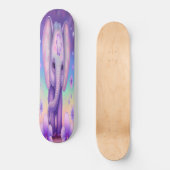 Skateboard Girly bébé éléphant pourpre (Recto)