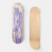 Skateboard Girly belle fleur bébé éléphant (Recto)