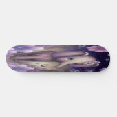 Skateboard Girly paars olifant (Horizontaal)