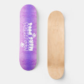 Skateboard Girly Parties scintillant Dogs Libellé  (Recto)