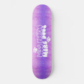 Skateboard Girly Parties scintillant Dogs Libellé  (Recto)