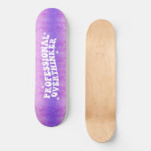 Skateboard Girly Parties scintillant Libellé posit (Recto)