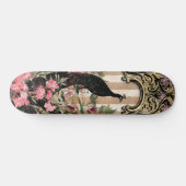 Skateboard Girly Peacock Pink Imaginaire (Horz)