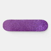 Skateboard Girly Sparkly Royal Purple Parties scintillant (Horz)