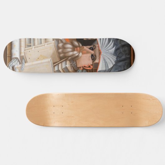 Skateboard Giuseppe Arcimboldo - Le Bibliothécaire (Horz)