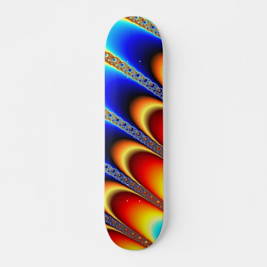 Skateboard Glace - Art Fractal (Devant)