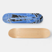 Skateboard Glace bleue (Horz)