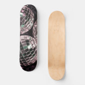 Skateboard Glam à balles disco #8 #retro #wall #art (Recto)