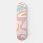 Skateboard Glam à liquide rétro #1 #retro #décoration #art (Recto)