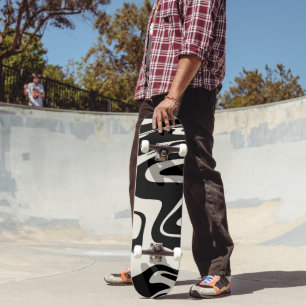 Skateboard Glam à liquide rétro #2 #retro #décoration #art