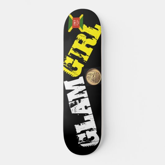 Skateboard GLAM GIRL Planche à roulettes (Recto)
