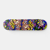 Skateboard-Glas in lood-Louis Tiffany 1 Skateboard (Horizontaal)