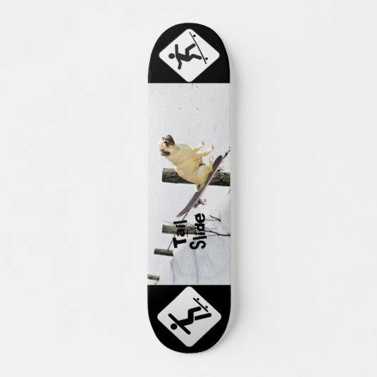 Skateboard Glissière de queue (Devant)