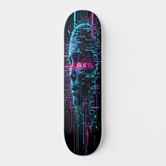 Skateboard Glitchwave Skater Edition 1 (Recto)