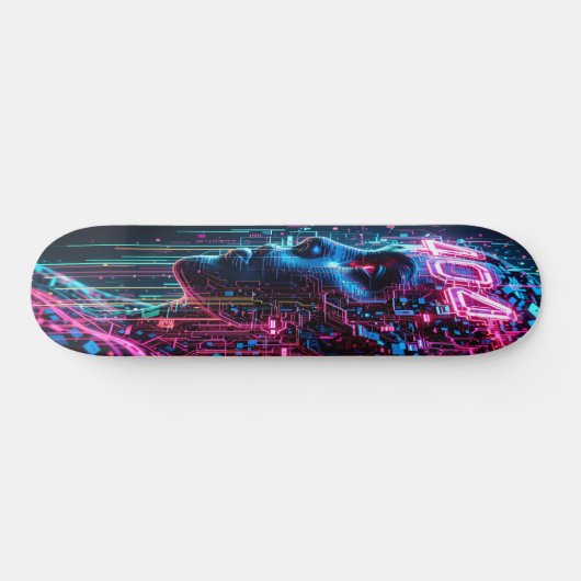 Skateboard Glitchwave Skater Edition 2 (Horz)
