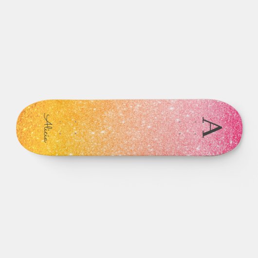 Skateboard Glitter ombre (Horz)