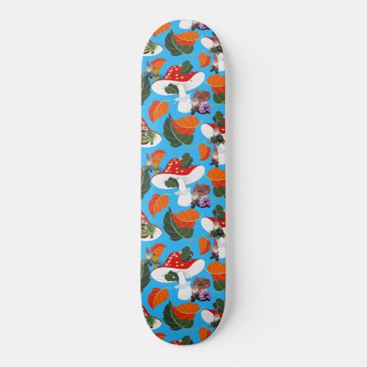 Skateboard gnome de champignon (Recto)