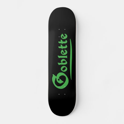Skateboard Goblette (Recto)