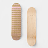 Skateboard Gold and Rose Classy Tessellated Triangles (Recto)