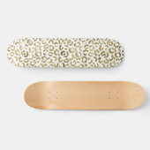 Skateboard Gold Cheetah (Horz)