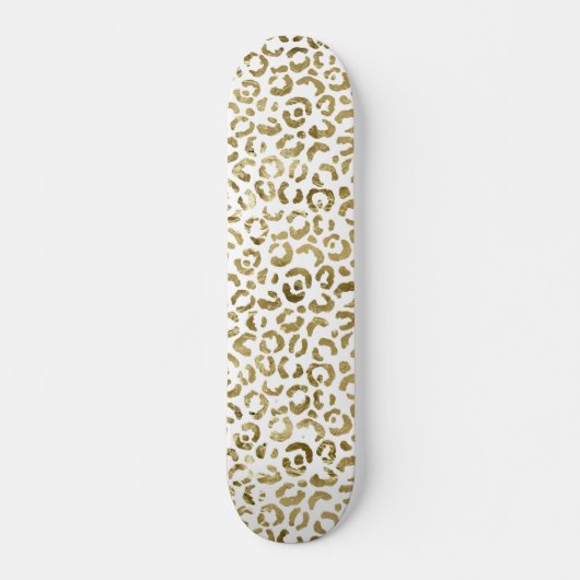 Skateboard Gold Cheetah (Devant)
