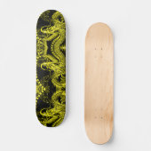 Skateboard Gold Dragon Element Custom Pro Park Board (Recto)
