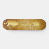 Skateboard Gold Lions personnalisé (Horz)