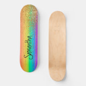 Skateboard Gold Sparken Rainbow (Recto)