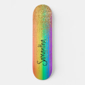 Skateboard Gold Sparken Rainbow (Recto)